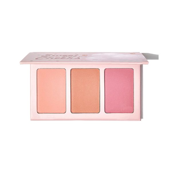 پالت رژگونه سه رنگ شیگلم مدل sweet cheeks blush palette