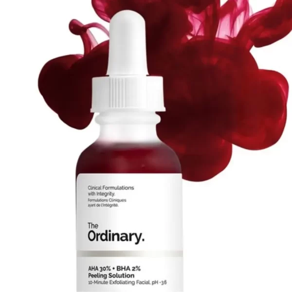 سرم لایه بردار پیلینگ سلوشن AHA و BHA اوردینری حجم 30 میل The Ordinary AHA 30% + BHA 2% Peeling Solution